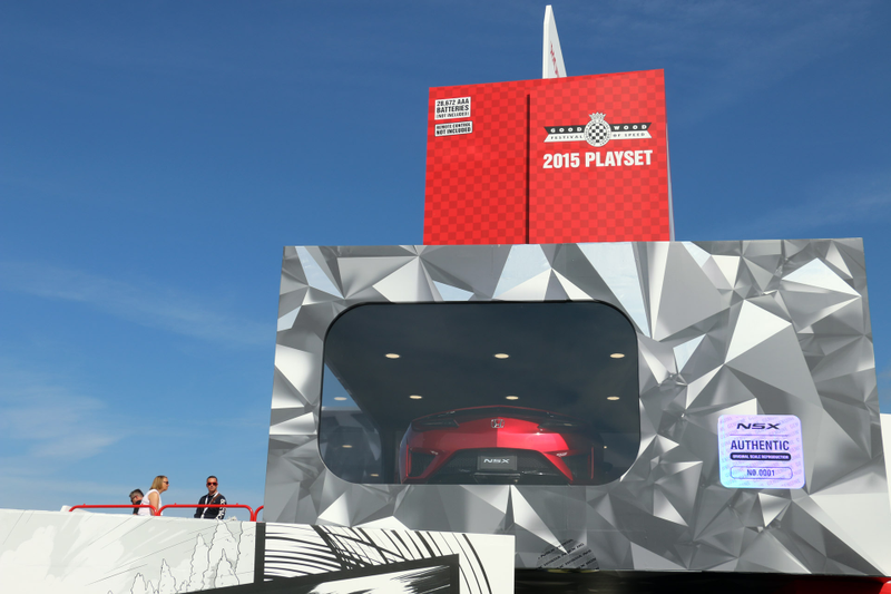 Illustration for article titled Honda's Goodwood Stage Is Full Of Real-Life Toy Cars
